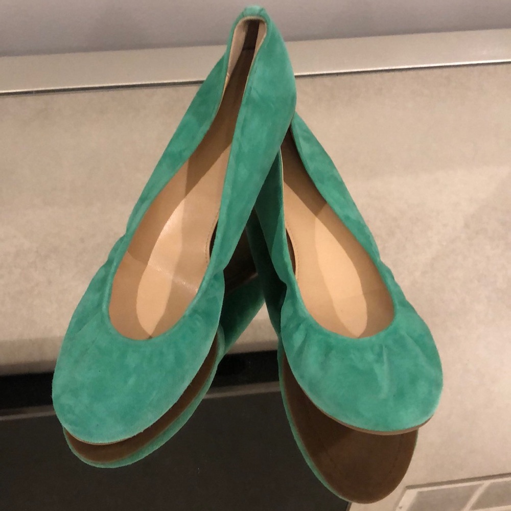 JCrew Italian leather ballet flat